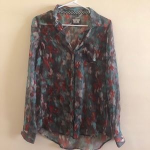 Volcom light blouse